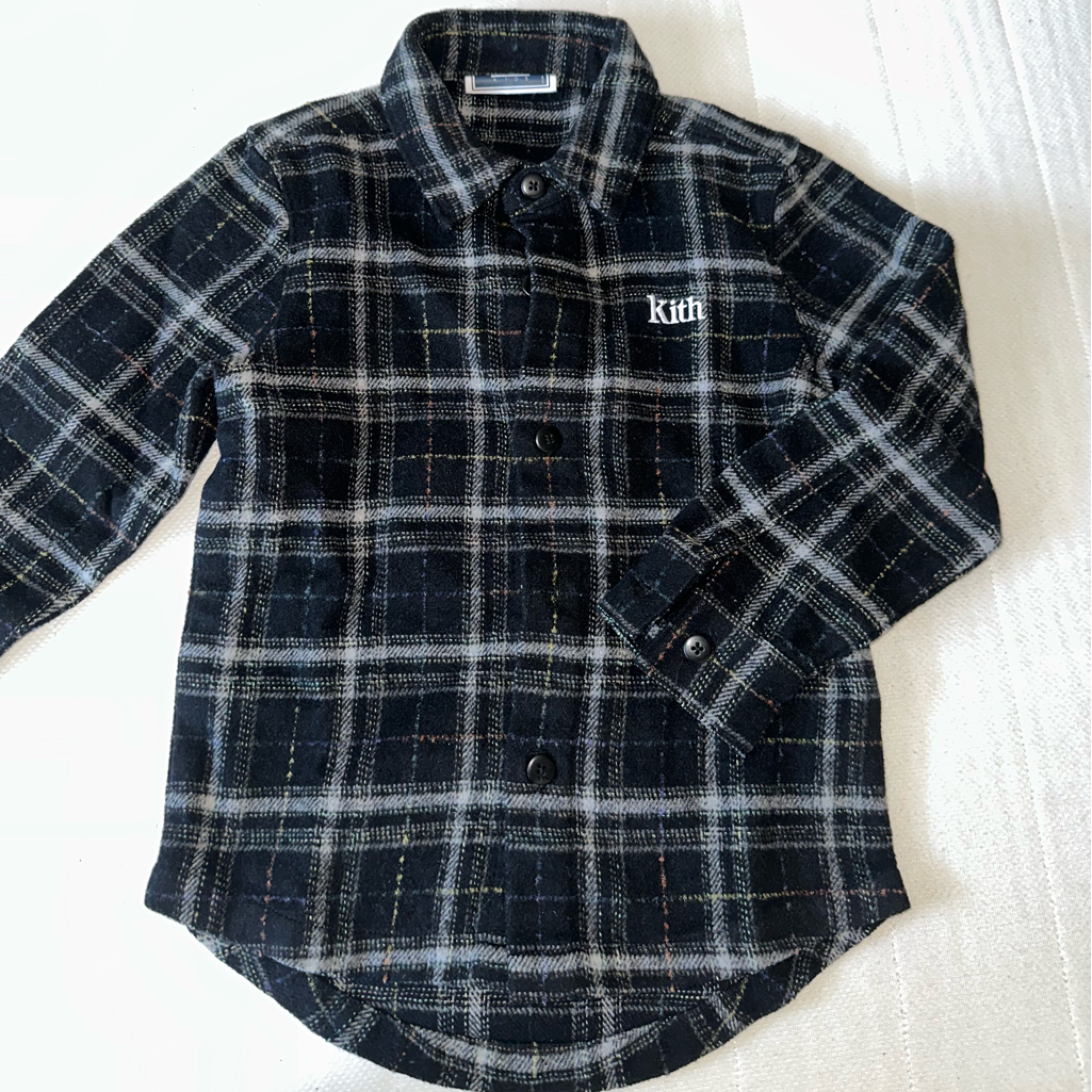 Kith Button Down Flannel Shacket